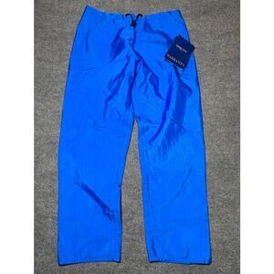 New Vintage Log House Designs Gore Tex Waterproof Pants Adult XL/Blue